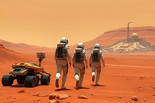 Ученые НАСА нашли возможные следы древней жизни на Марсе