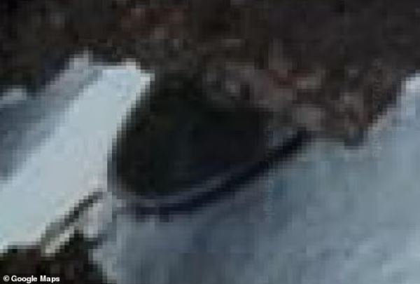 Загадочный диск обнаружили на спутниковых картах Антарктиды