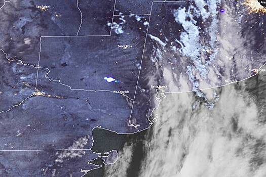 Над латиноамериканской страной пролетел метеор